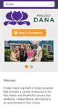 Mobile Screenshot of projectdana.org